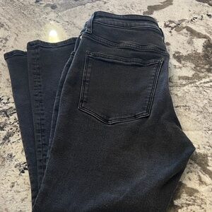 Madewell Faded Black Women's Ankle Jeans
